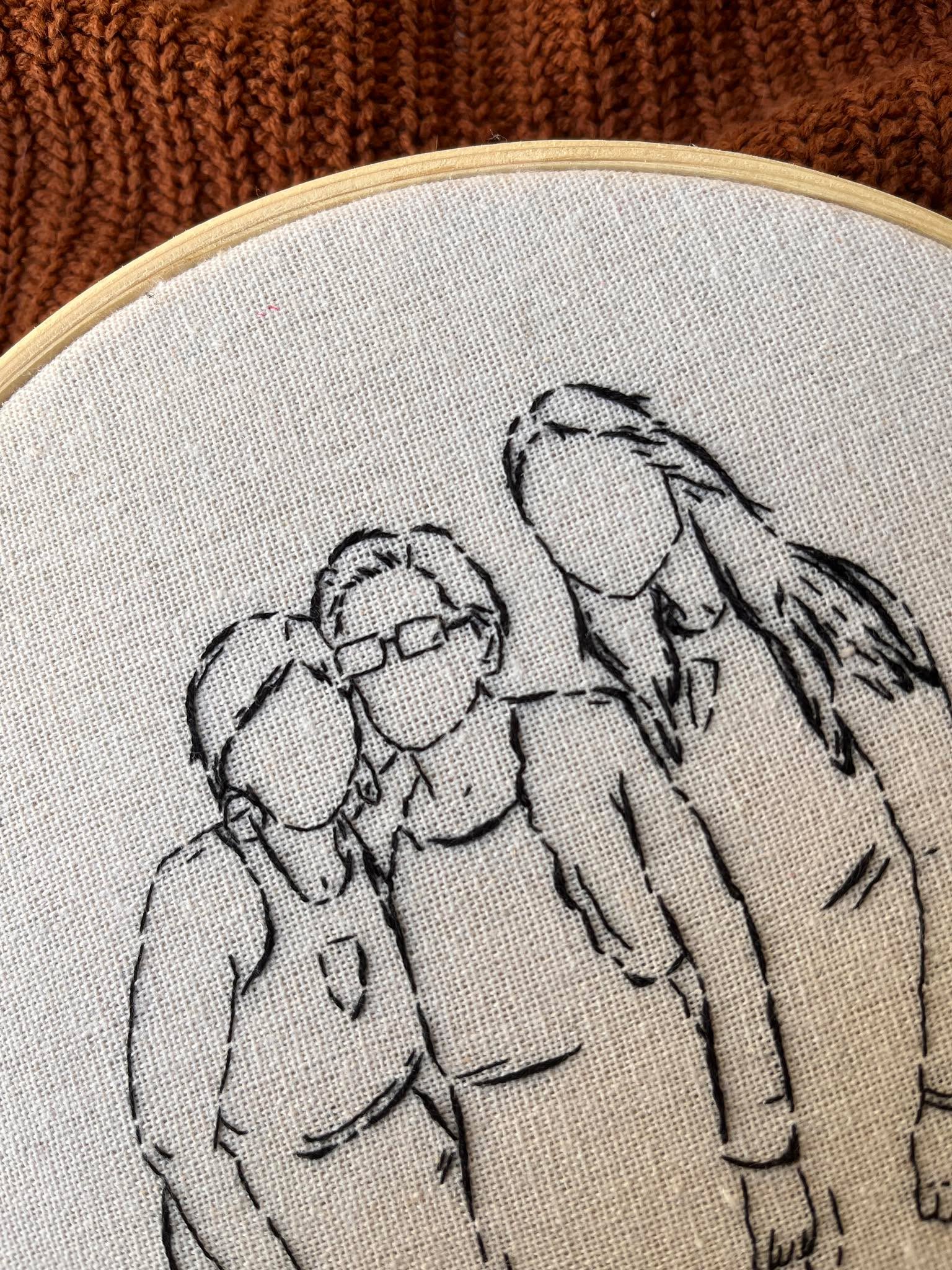 Embroidery Portrait
