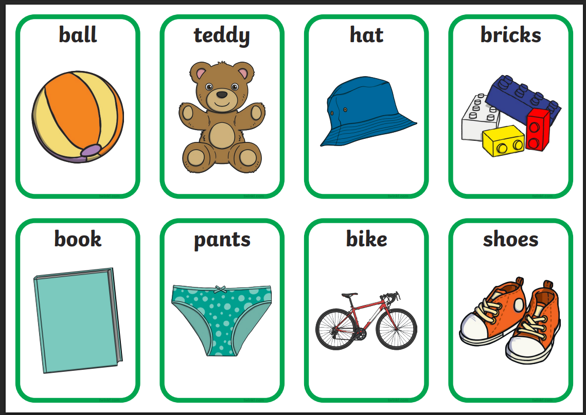 Kids' Vocabulary Flashcards