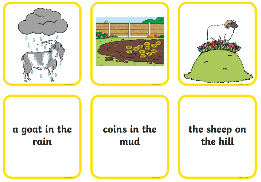 English Phonic Phrase 