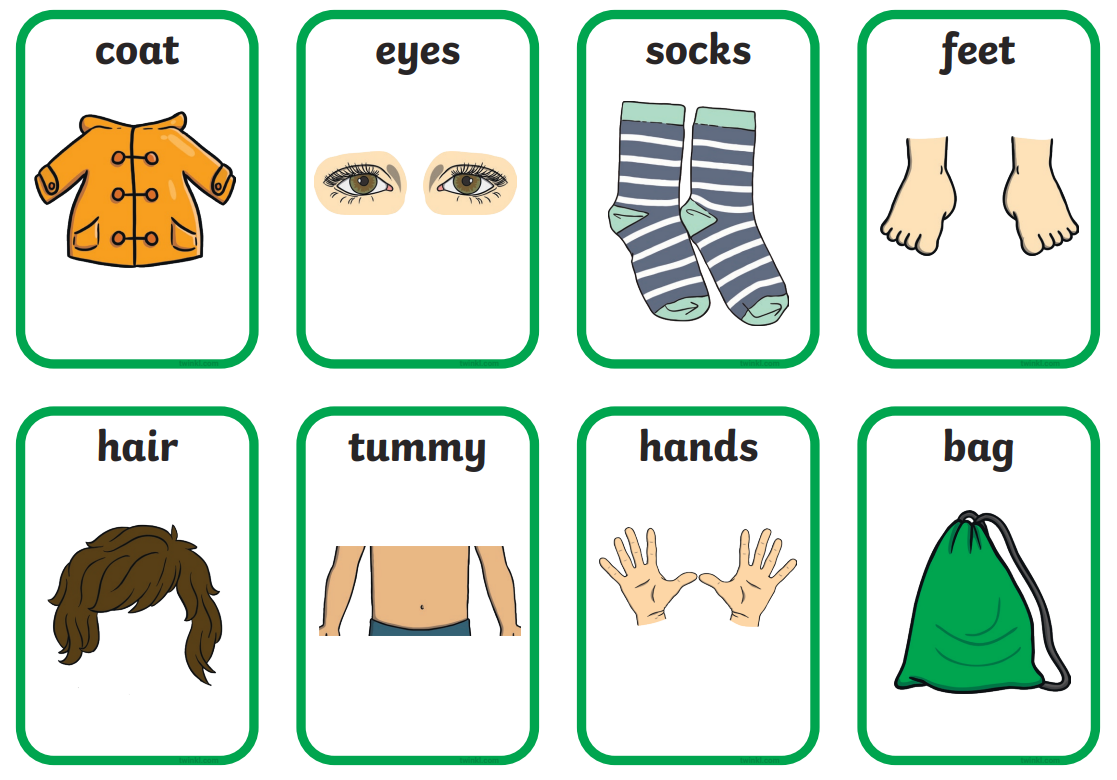 English Vocabulary Flashcards