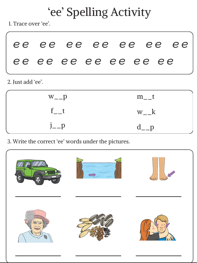 ‘igh’ Spelling Activity Worksheet