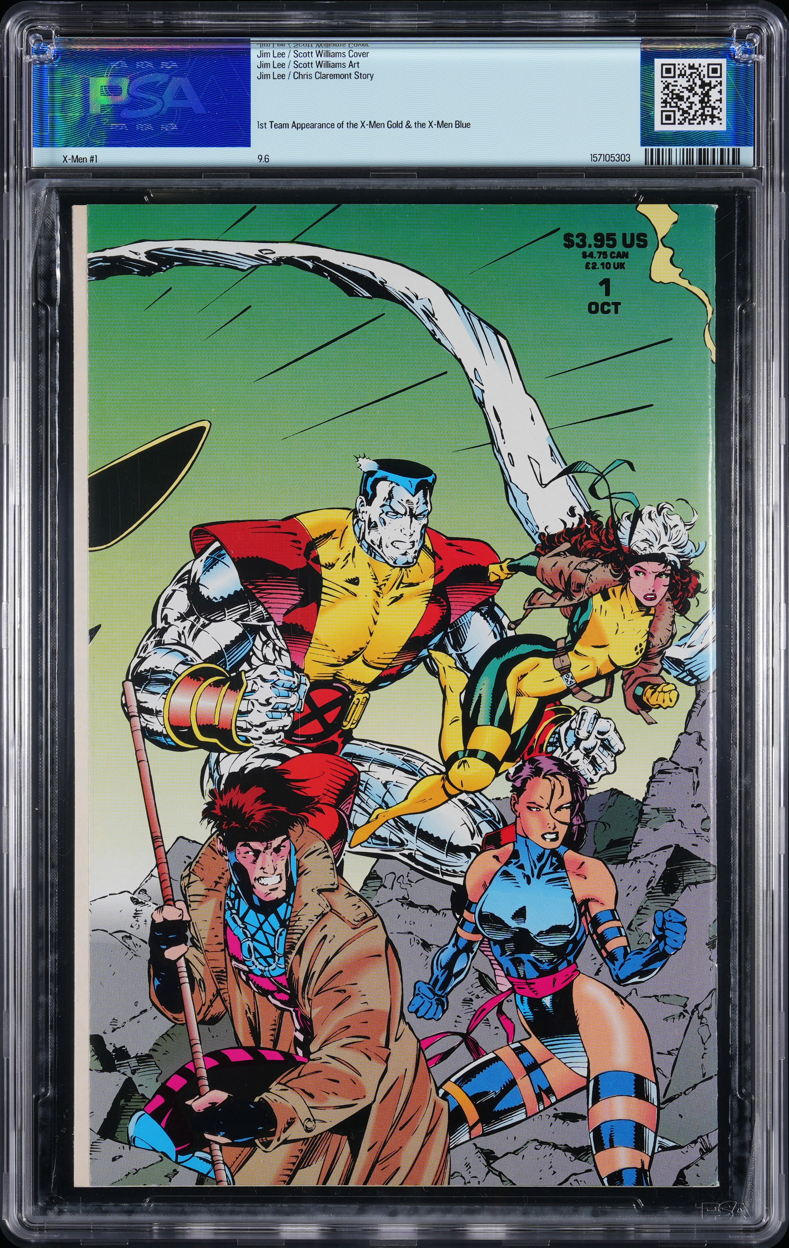 MARVEL COMICS X-MEN #1 OCTOBER 1991 GATEFOLD SPECIAL COLLECTOR'S EDITION