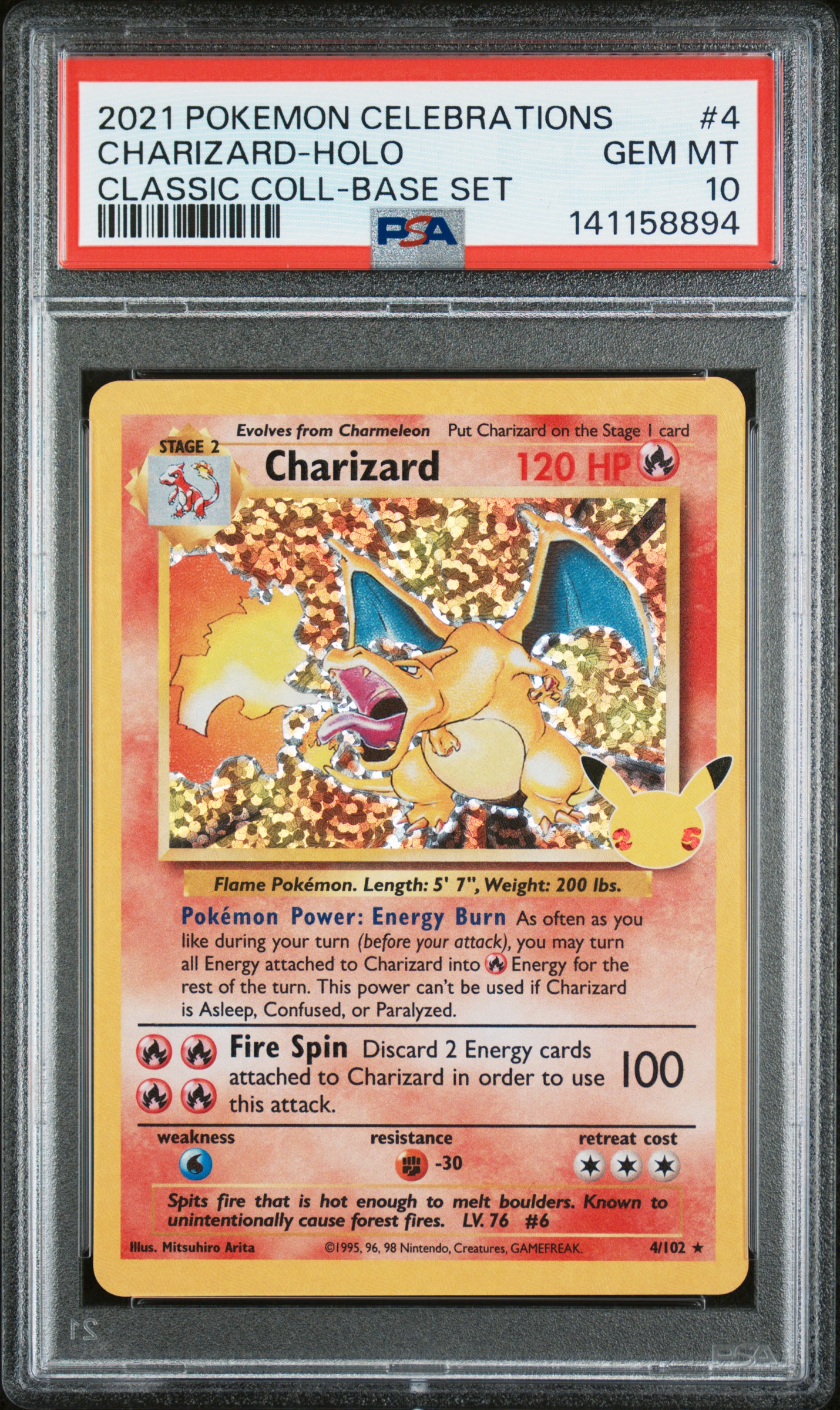 2021 POKEMON CELEBRATIONS CLASSIC COLLECTION: CHARIZARD