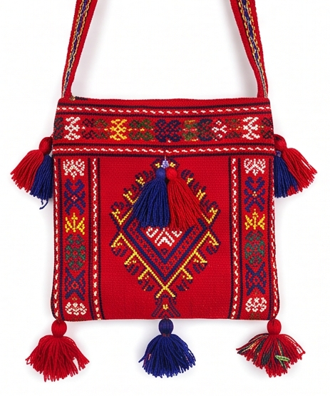 Traditional Afghan Embroidered Shoulder Bag