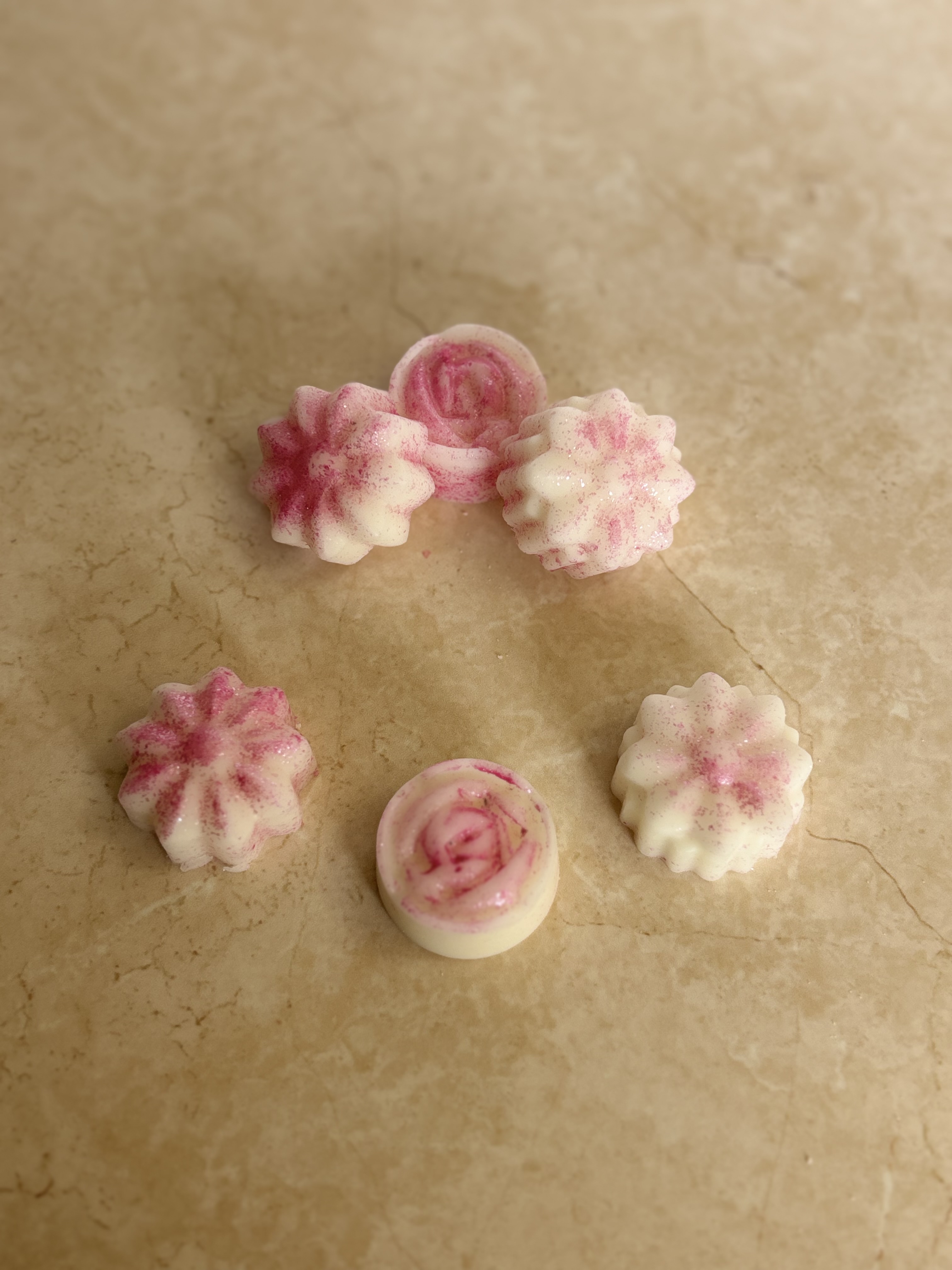 Wax Melts With Glitter Topping
