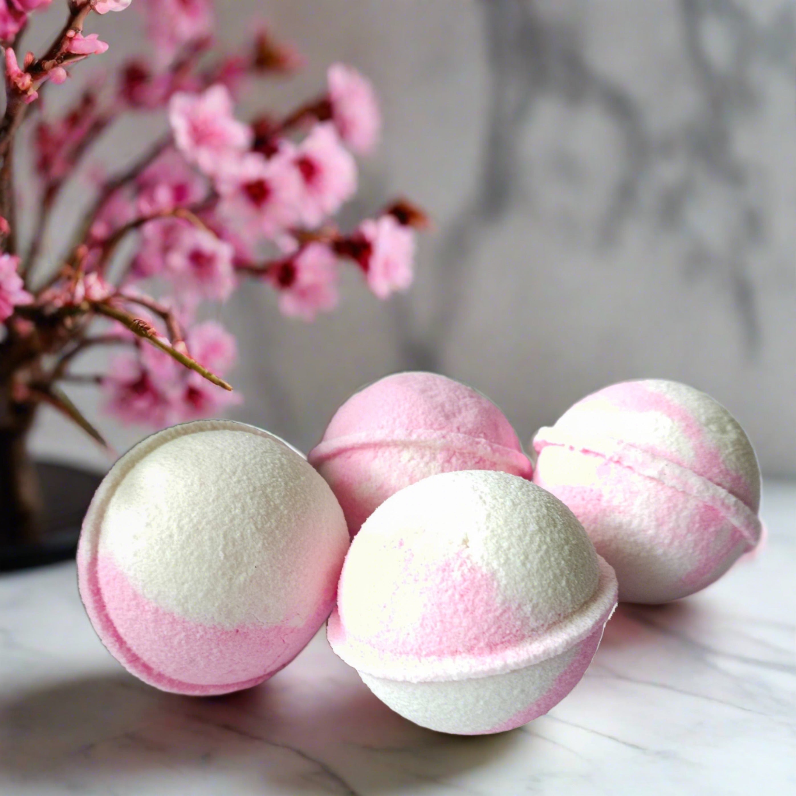 Cherry Blossom Bath Bombs