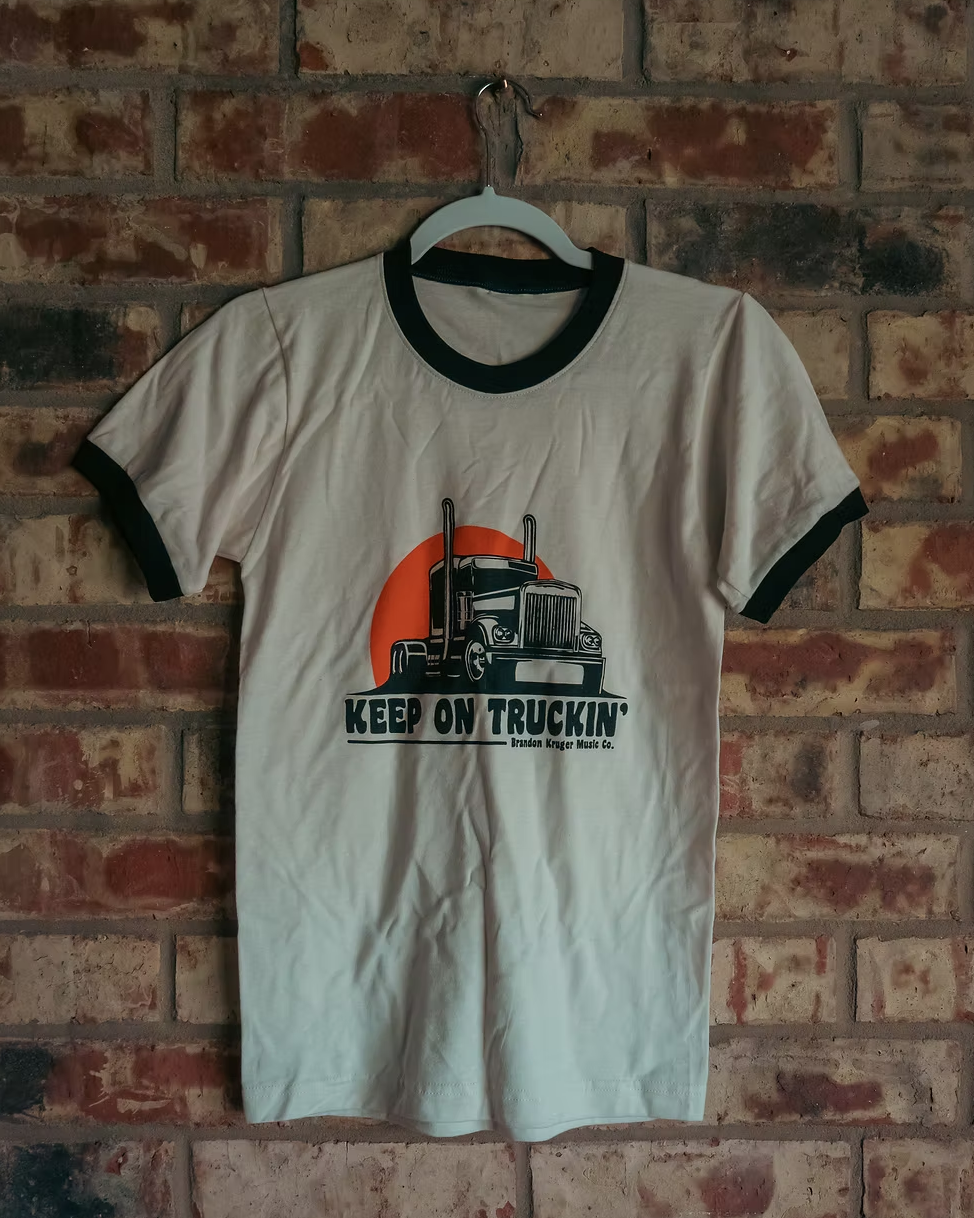 Keep on Truckin' Ringer Tee