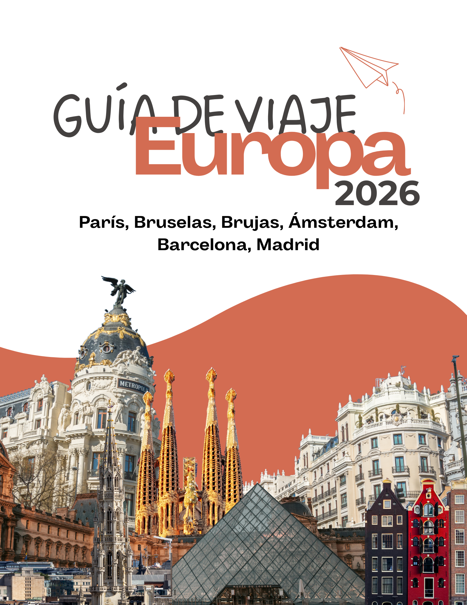 Guía completa a Europa - Bélgica, Ámsterdam, Francia, España - 15 días