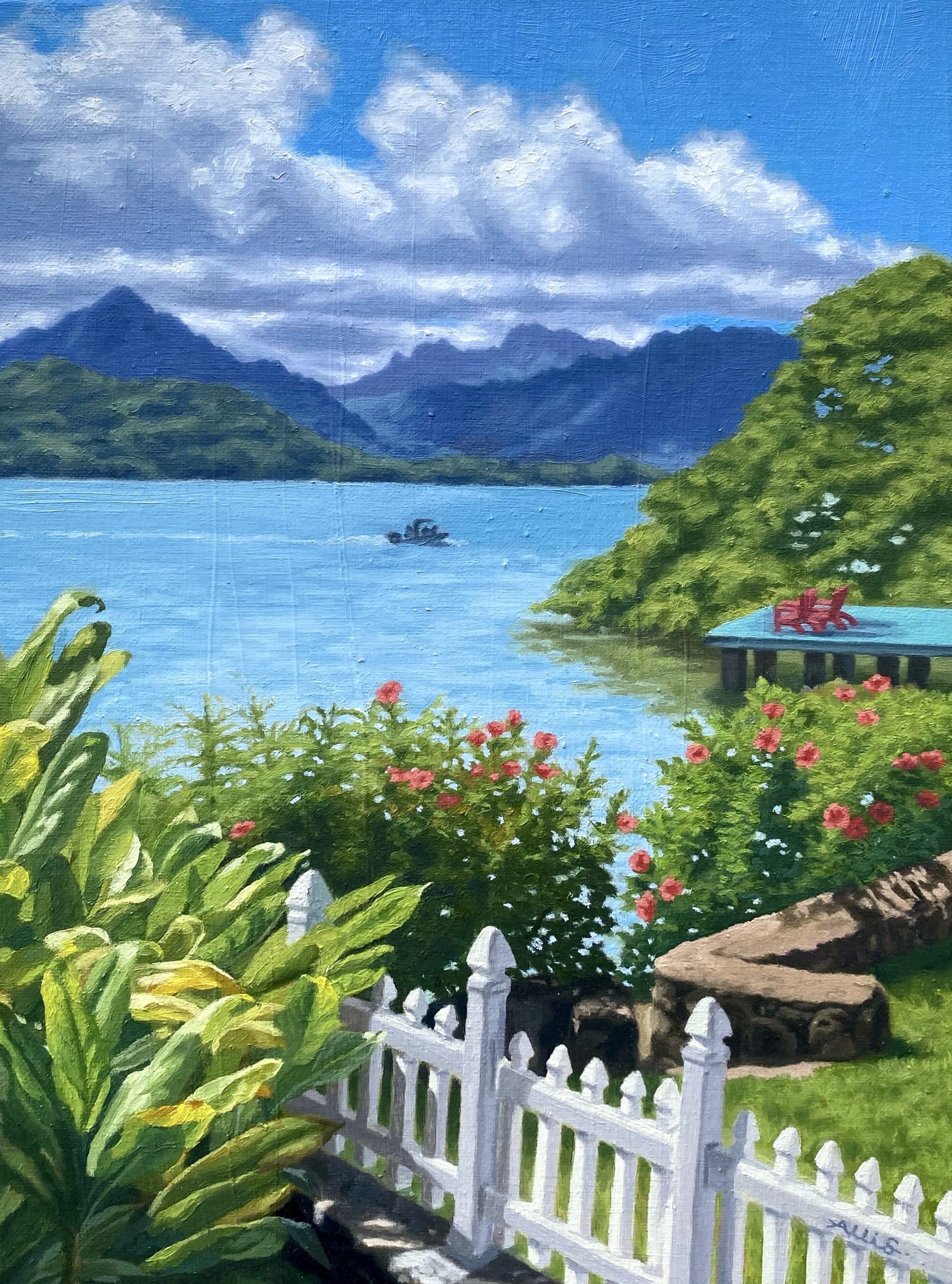 'Serenity on the Bay' Original