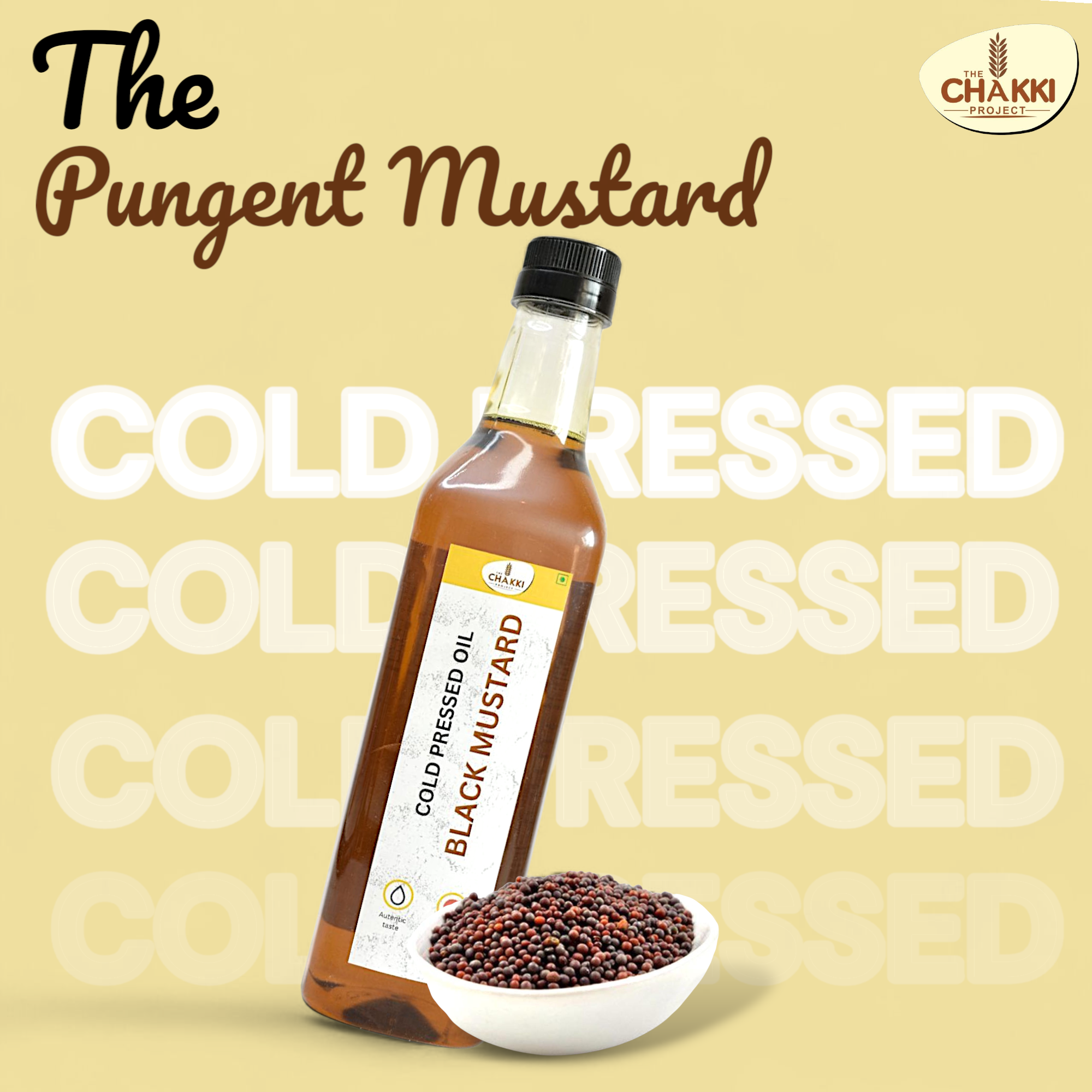 Cold-Pressed Black Mustard Oil