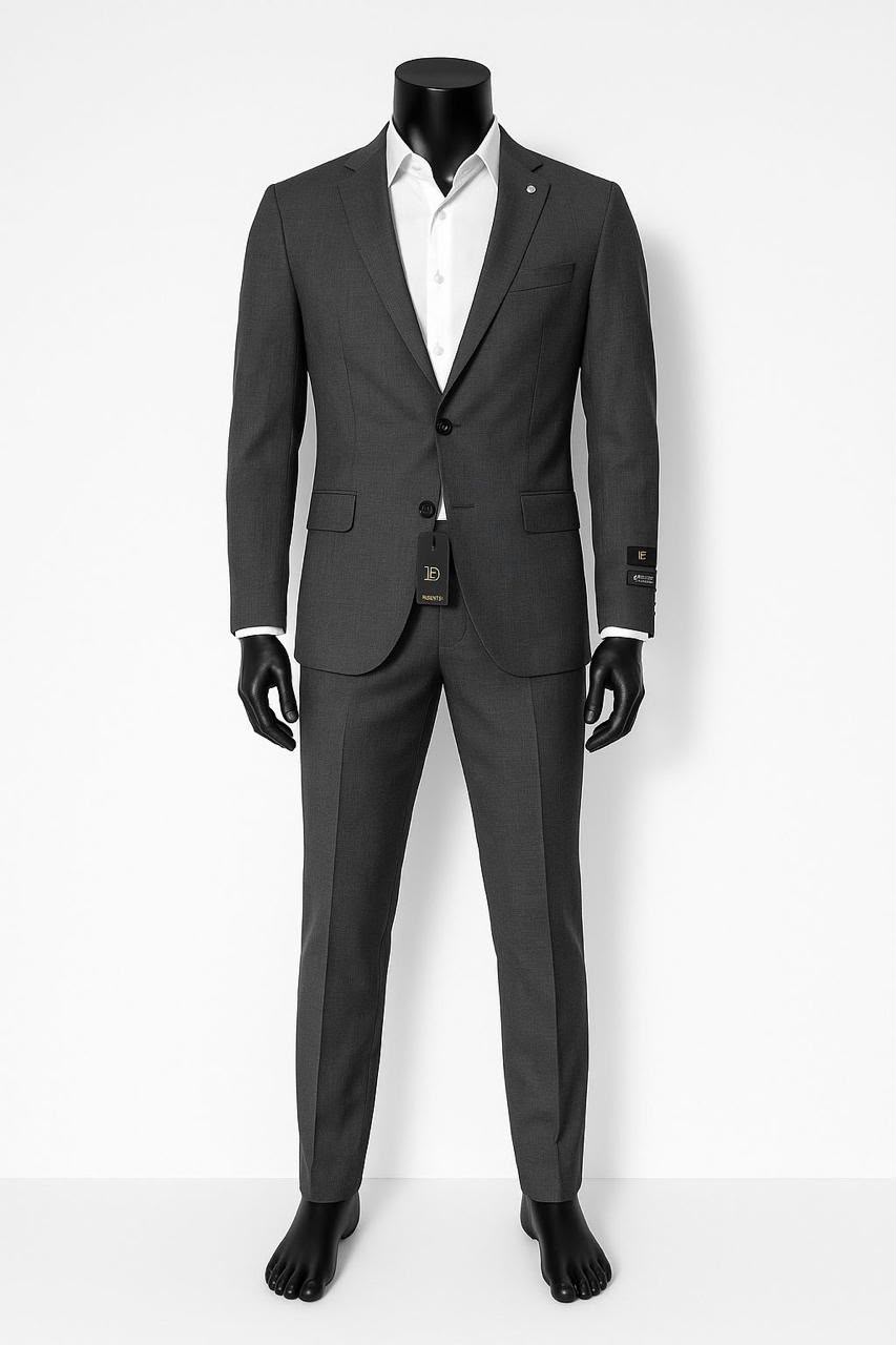 Men's Classic Charcoal Suit