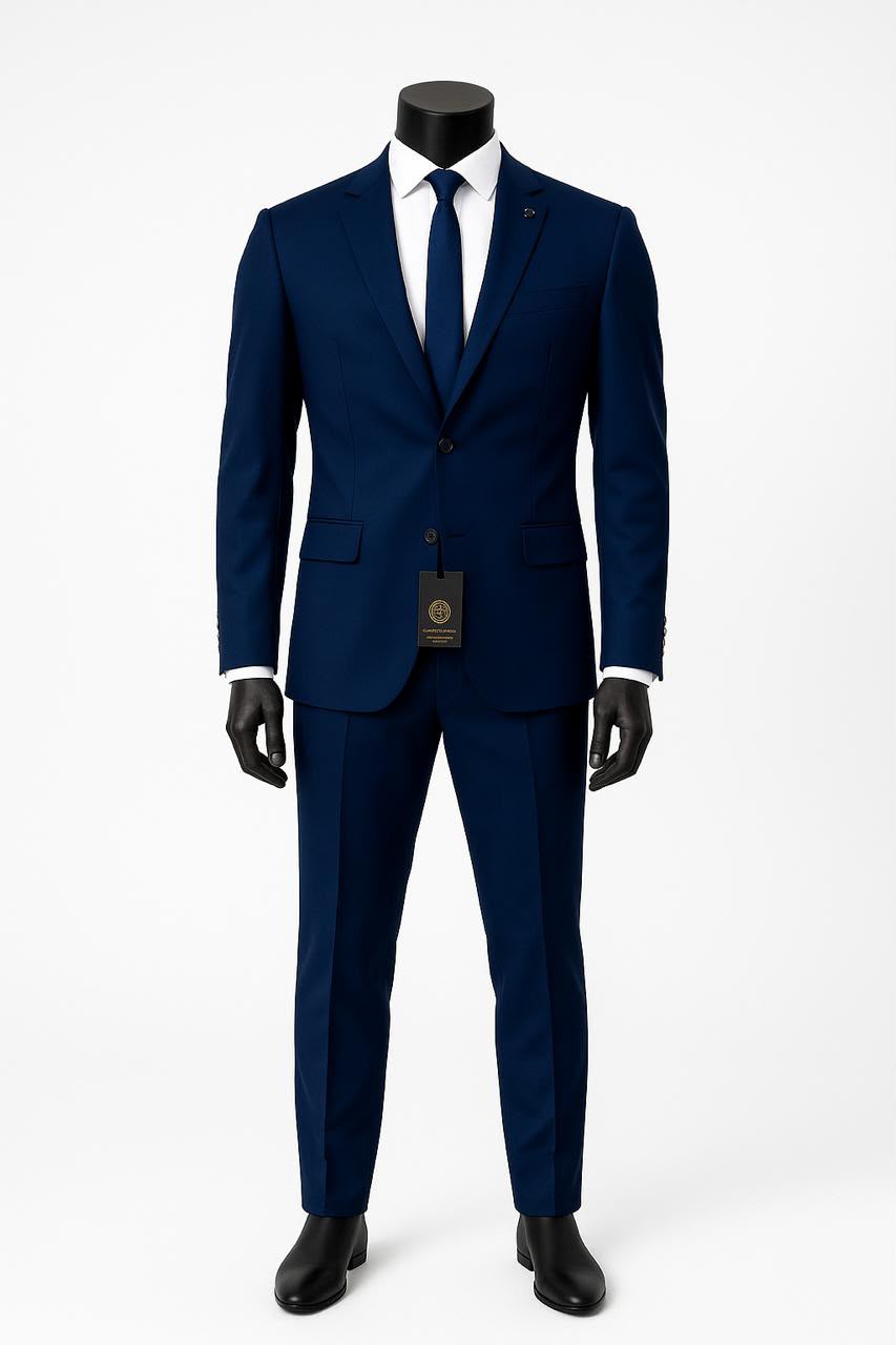 Classic Navy Blue Suit