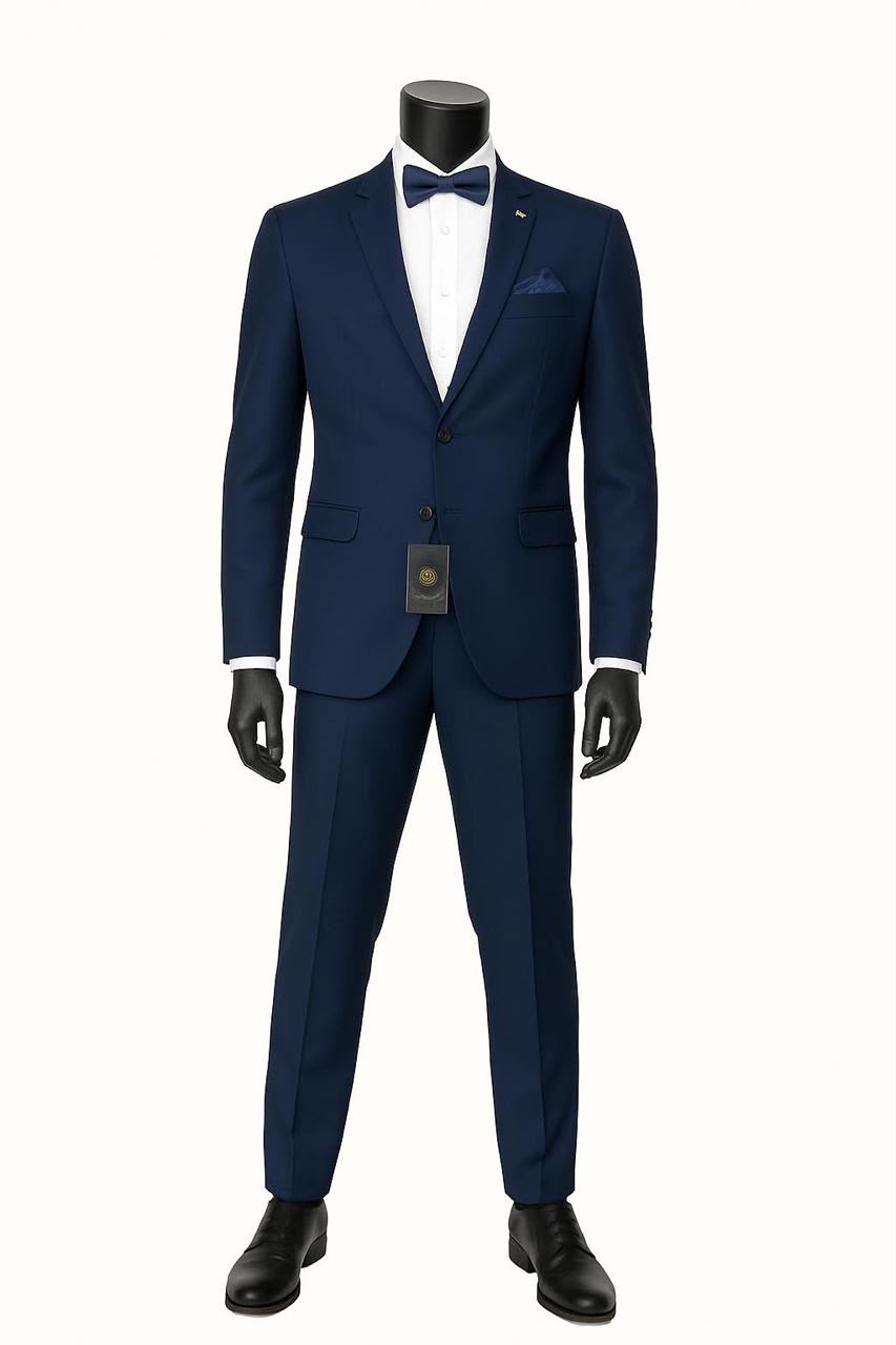 Classic Navy Blue Suit