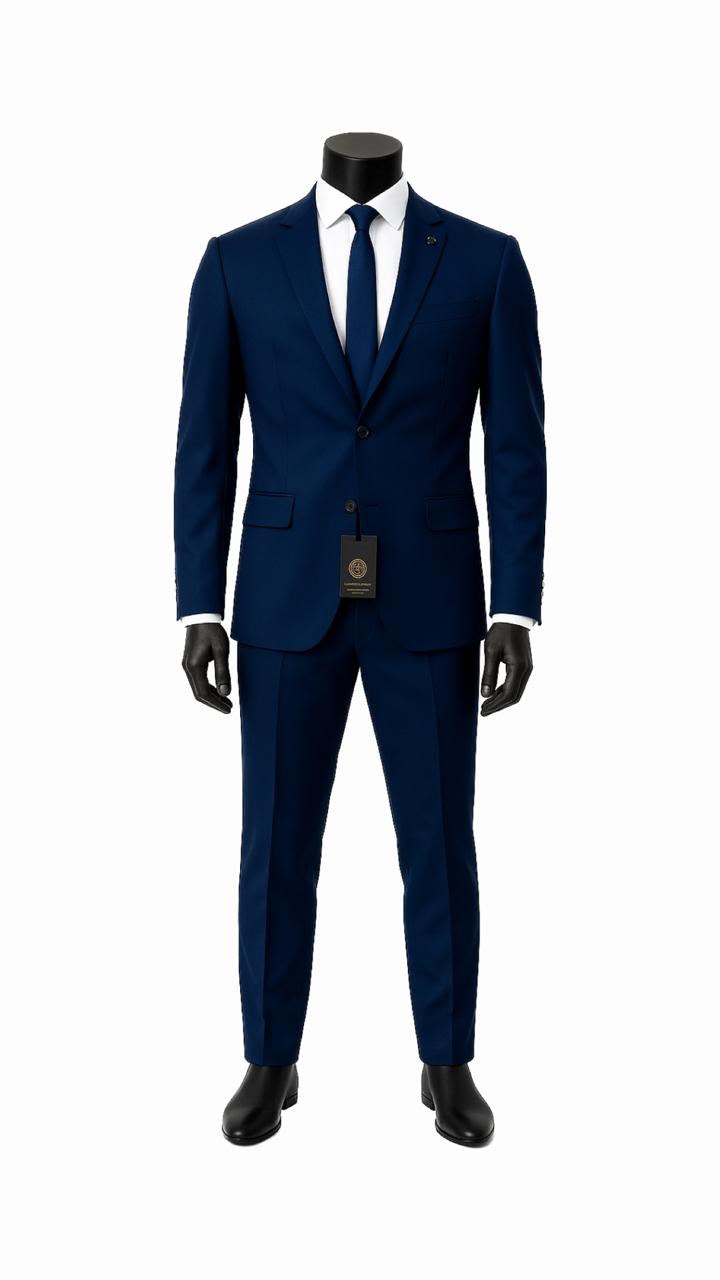 Classic Navy Blue Suit