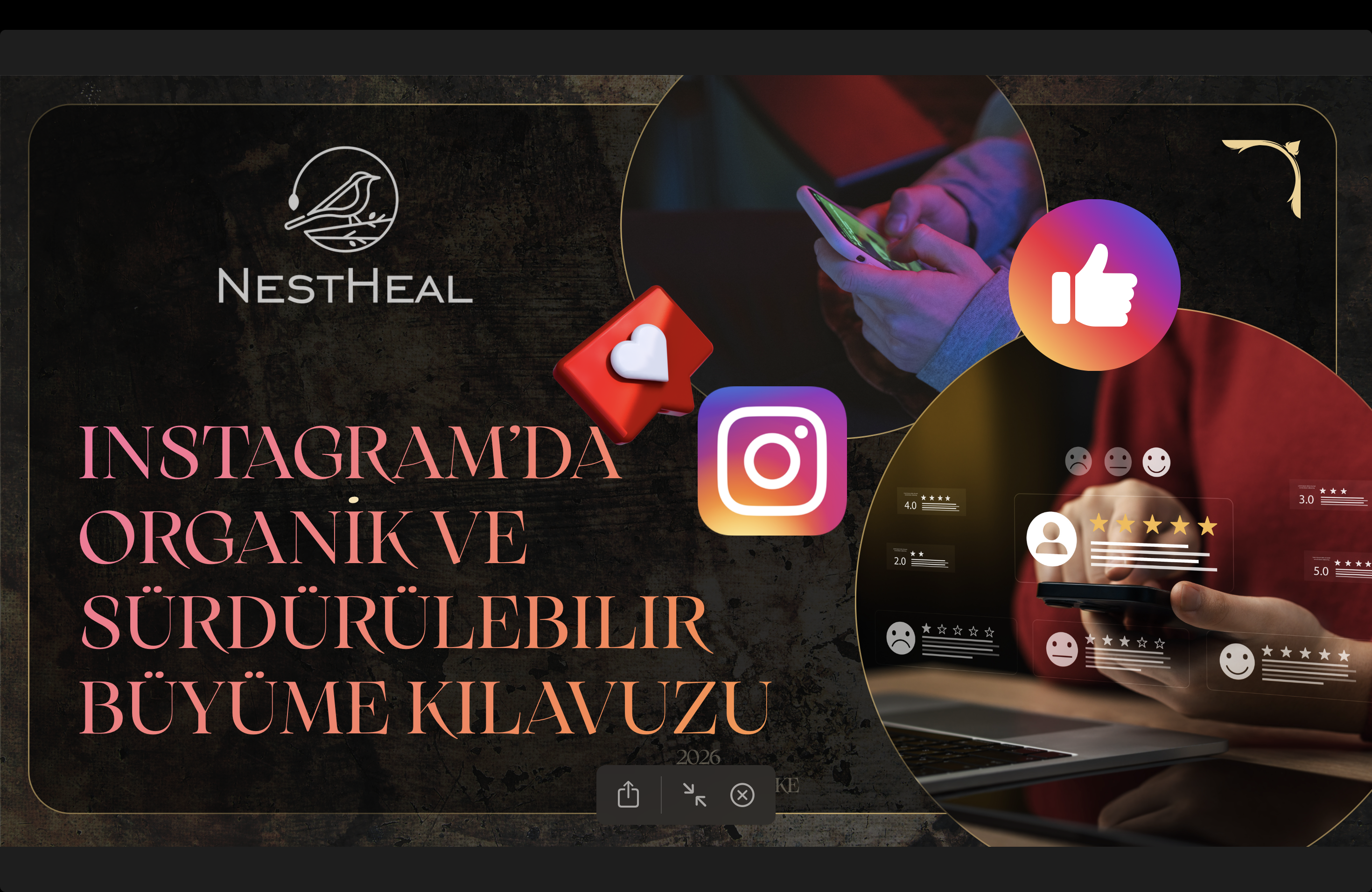 Instagramda Organik ve Sürdürülebilir Büyüme Kılavuzu - 2026