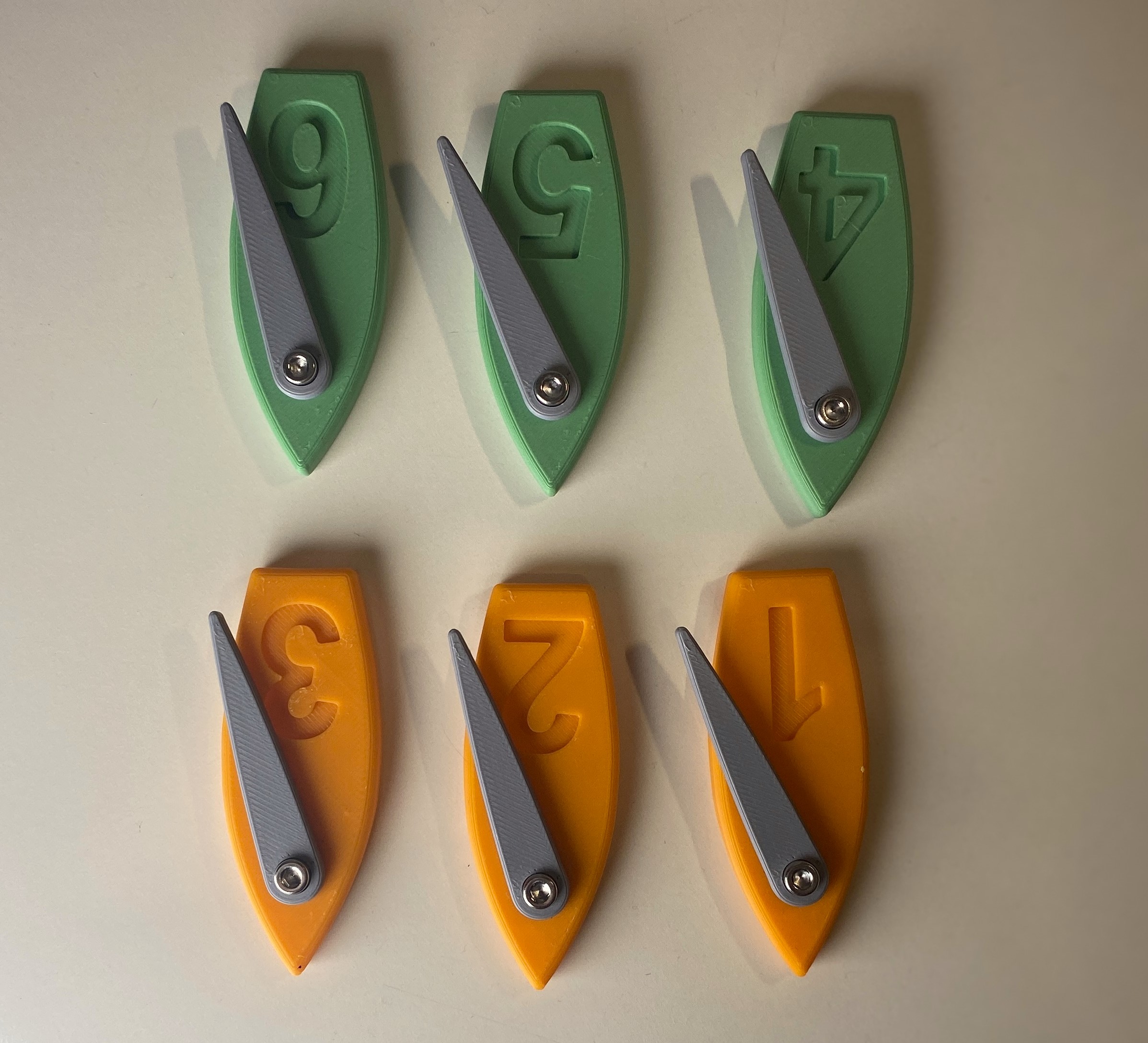 3D Print Model Sailing Boats: Coaching Set with Adjustable Sails