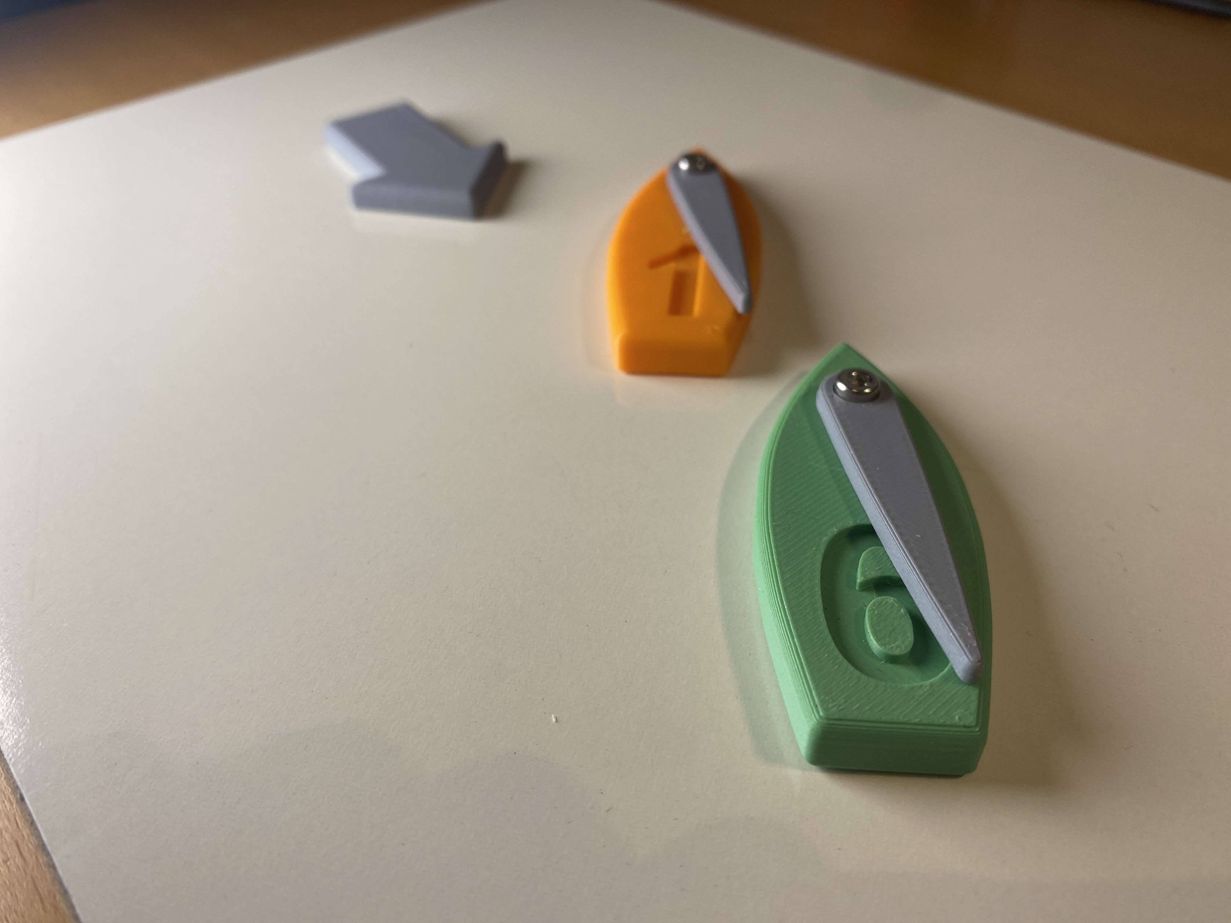 3D Print Model Sailing Boats: Coaching Set with Adjustable Sails