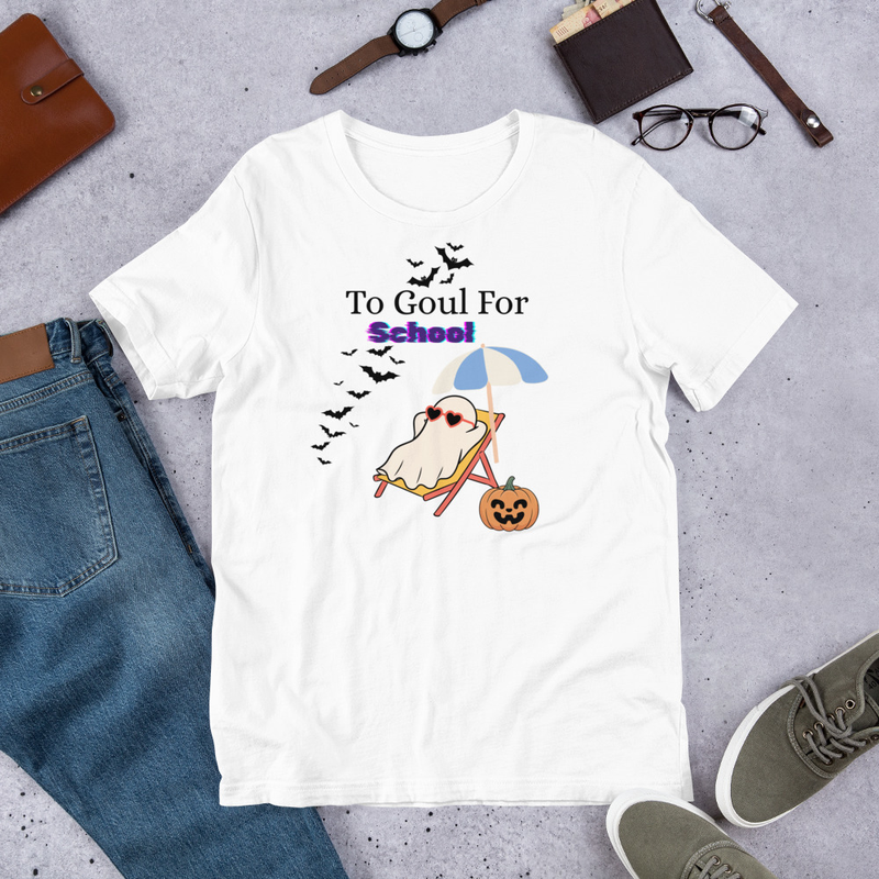 To Goul for School Halloween Ghost T-Shirt