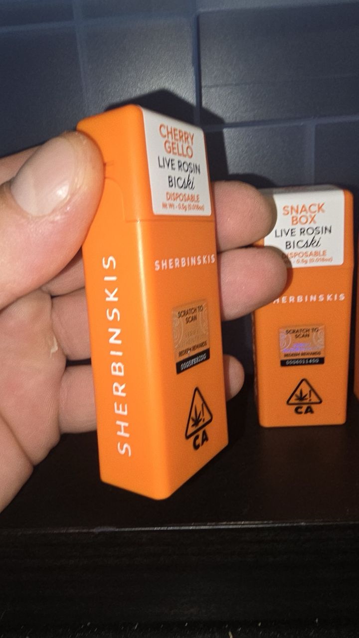 Jednorazowy waporyzator Live Rosin Sherbinskis