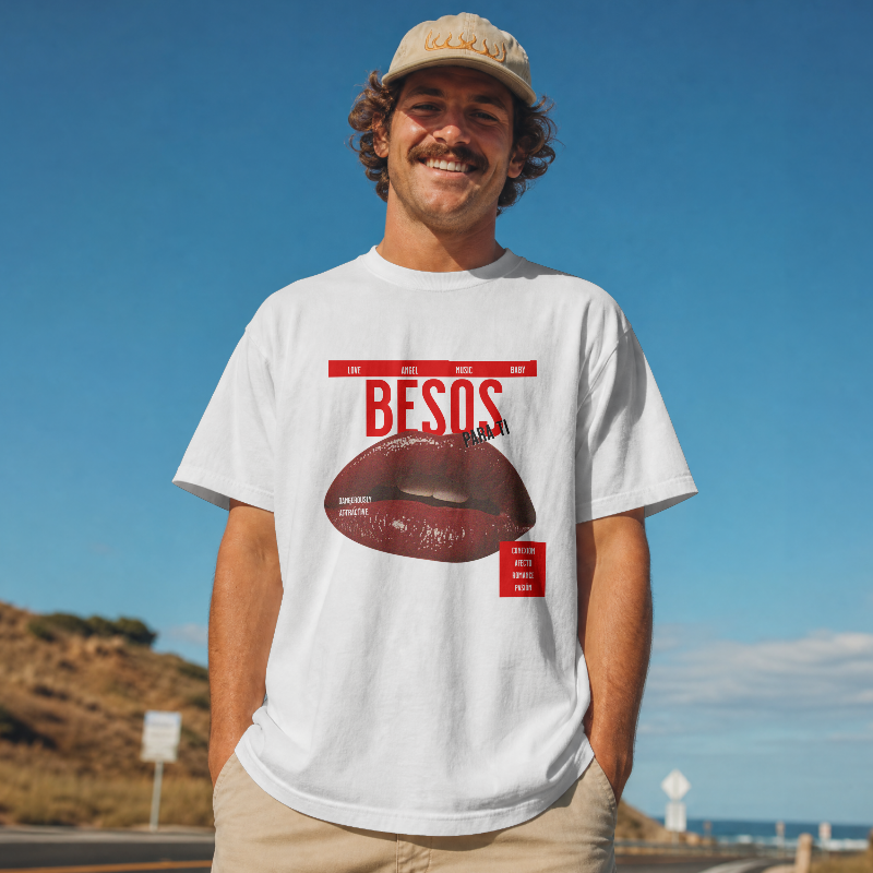 Playera Market Besos, Kissing you