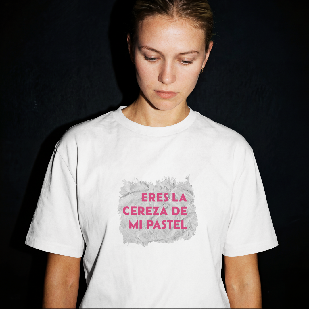 Playera Market con frase de amor