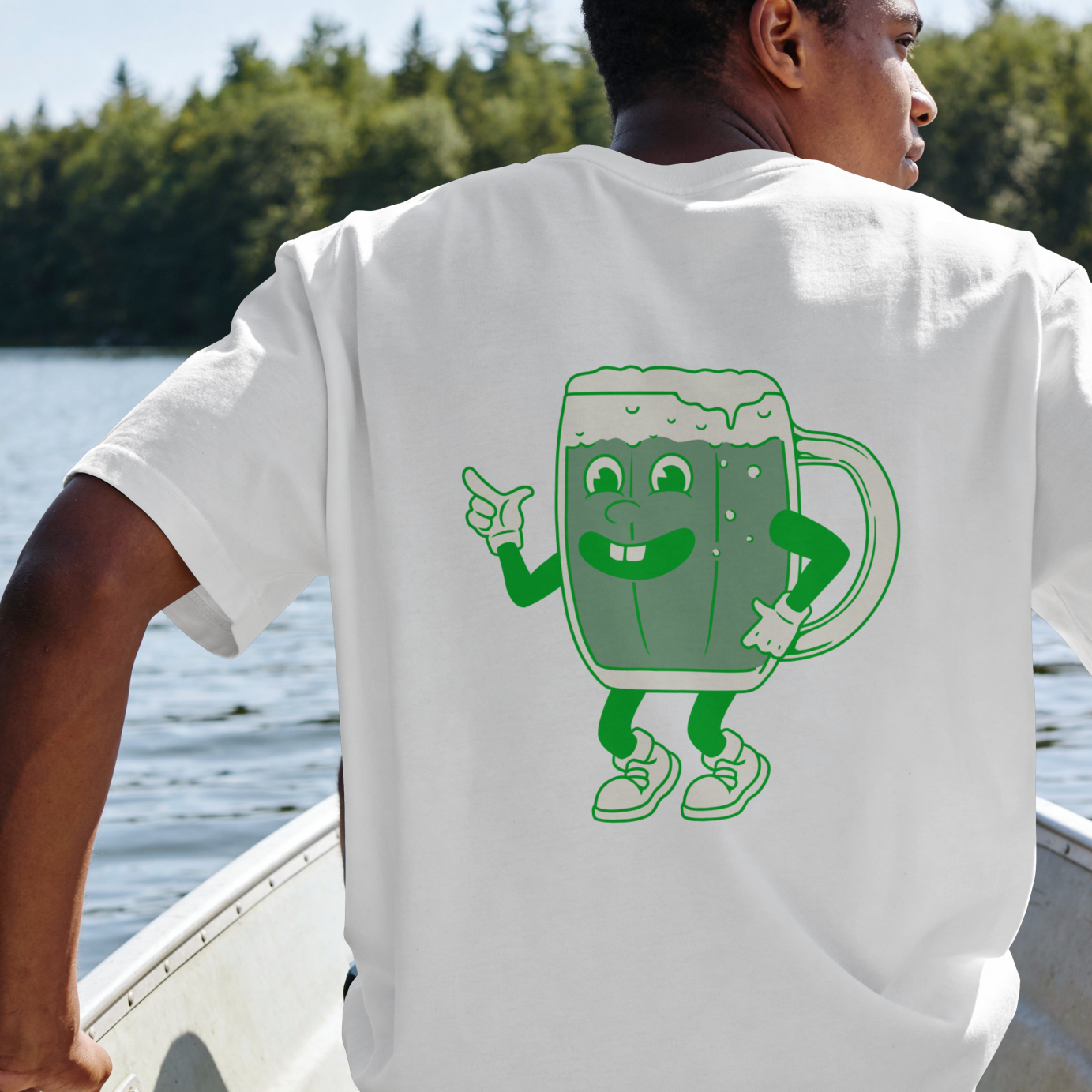 Playera para cumpleaños con Tarro Divertido