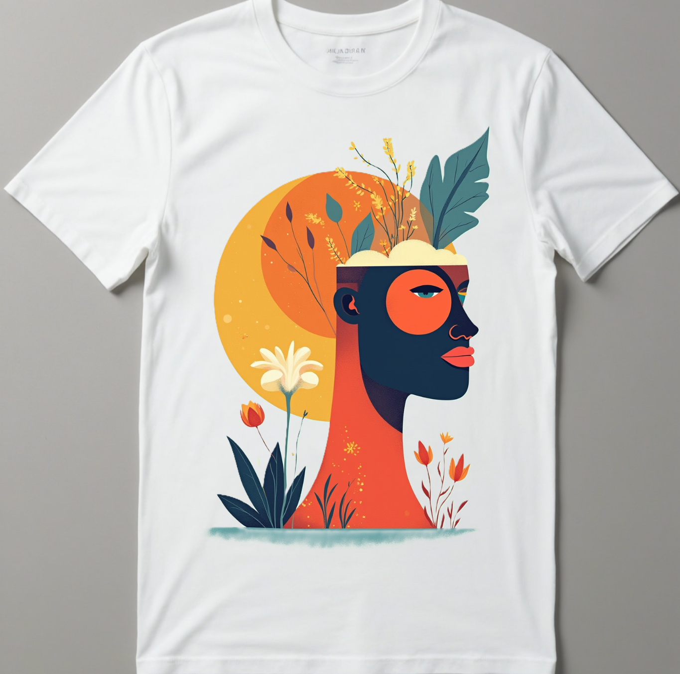 Playera Market Arte Abstracto Naturaleza