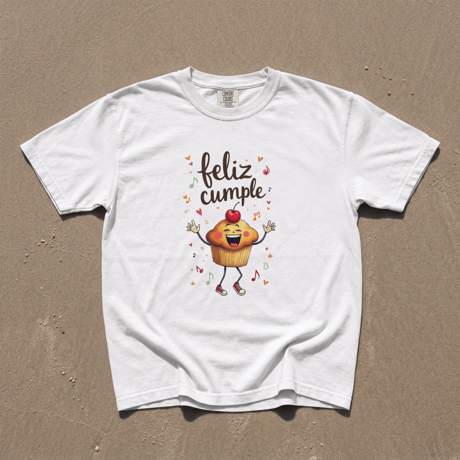 Playera Feliz Cumple con poema