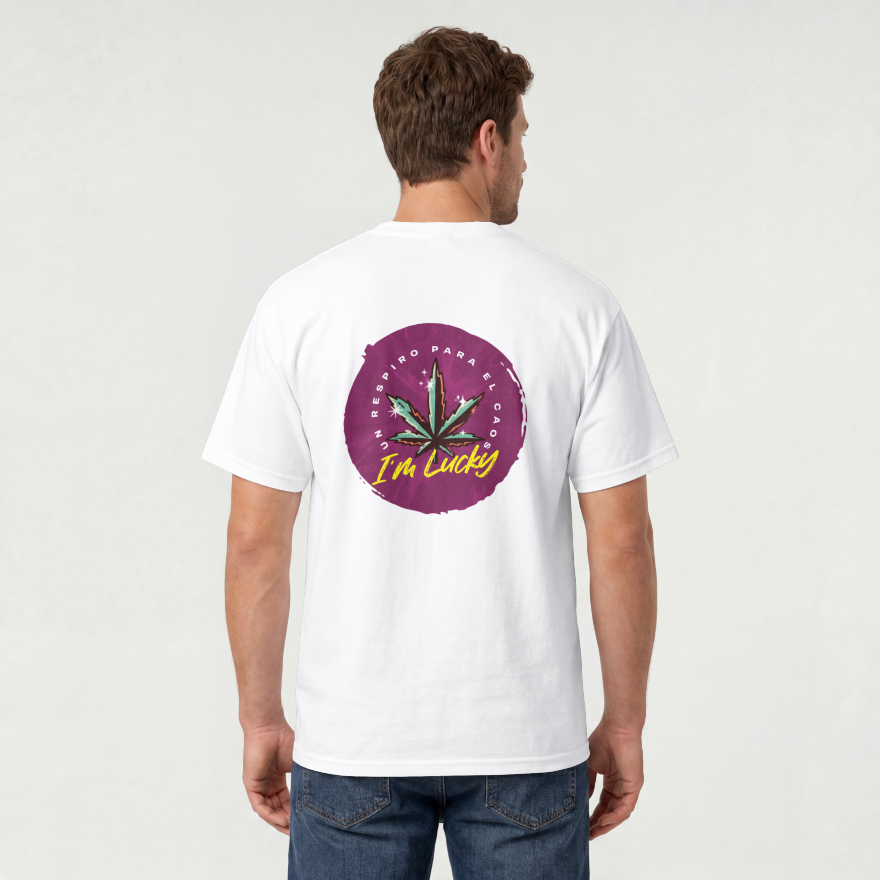 Playera Cannabis Forever Verde Grunge