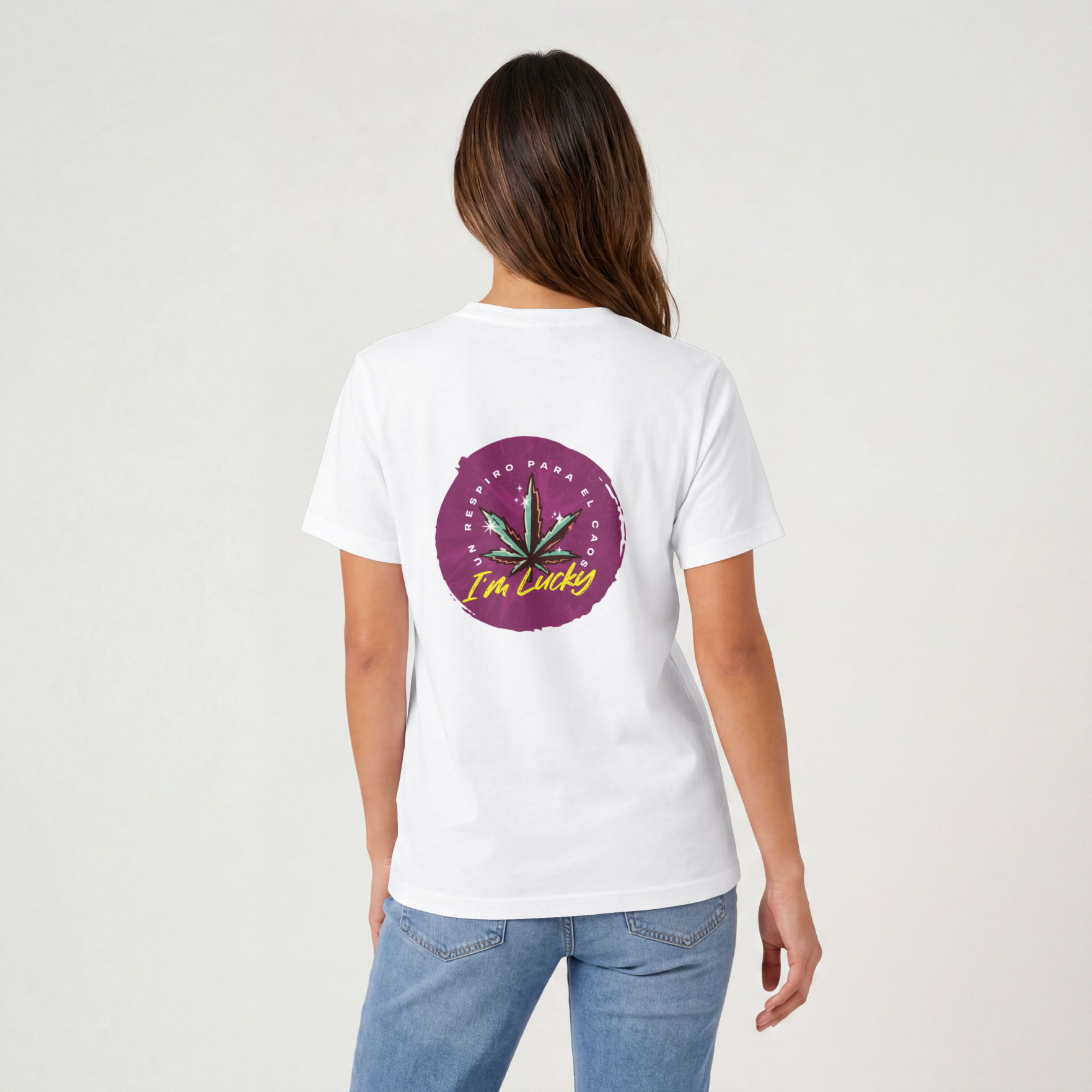 Playera Cannabis Forever Verde Grunge