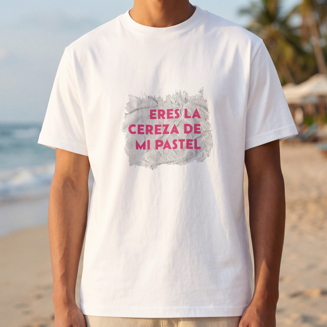 Playera Market con frase de amor
