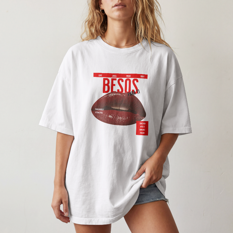 Playera Market Besos, Kissing you