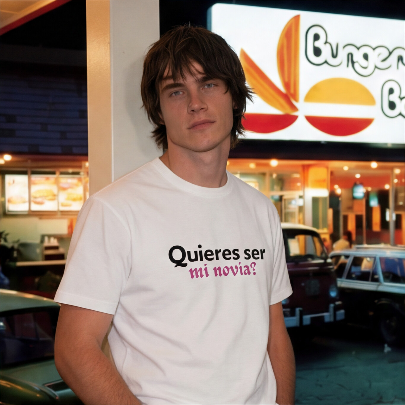 Playera Market  "¿Quieres ser mi novia?"