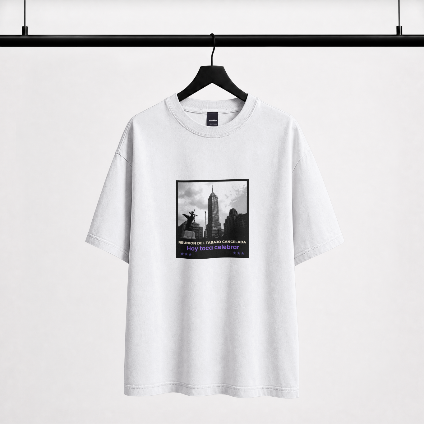 Playera para cumpleaños reporte corporativo