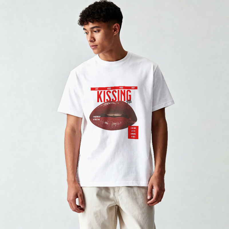 Playera Market Besos, Kissing you