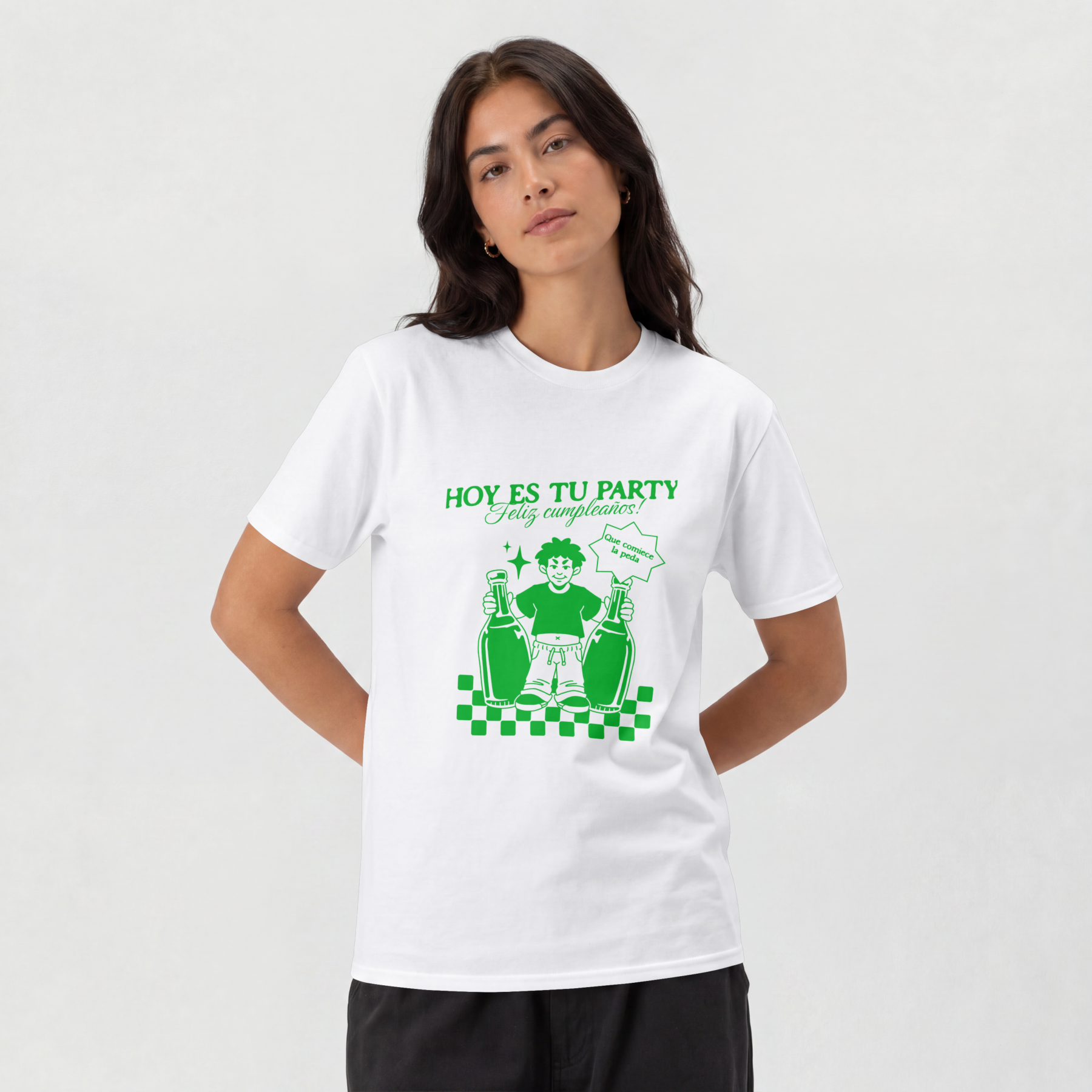 Playera para cumpleaños con Tarro Divertido