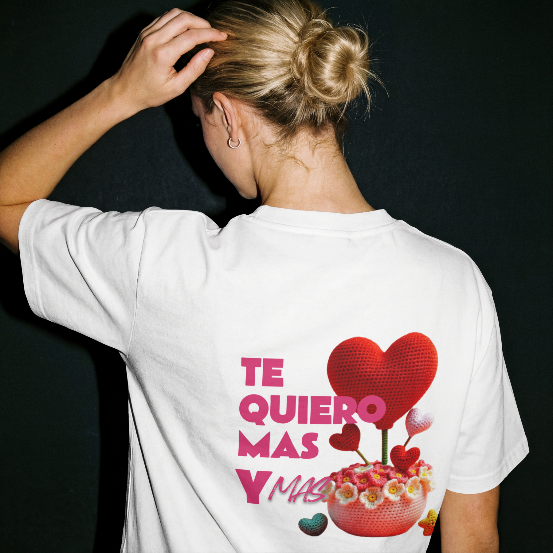 Playera Market con frase de amor