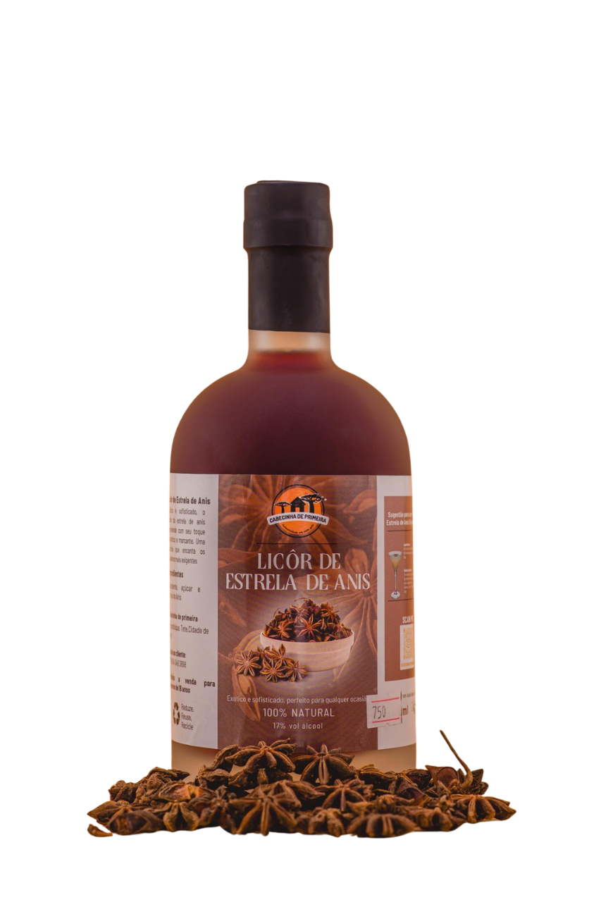 Licor de Estrela de Anis - 500 Ml