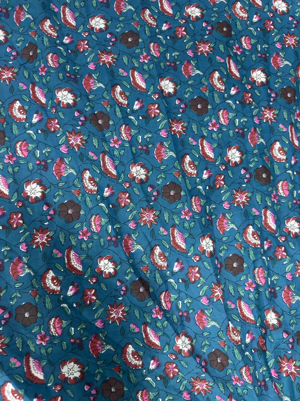 Floral Printed Cotton Fabric