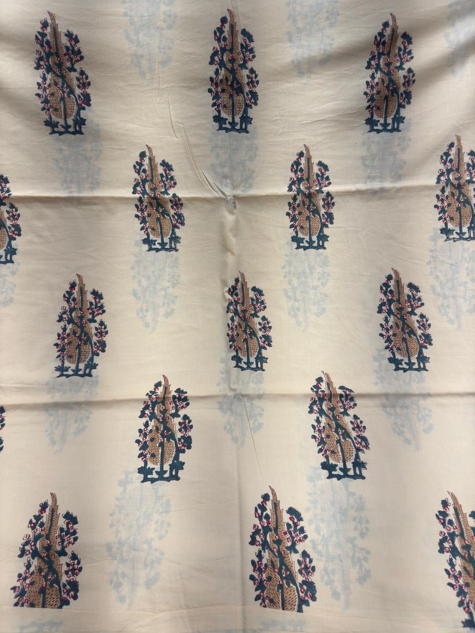 Block Print Cotton Fabric