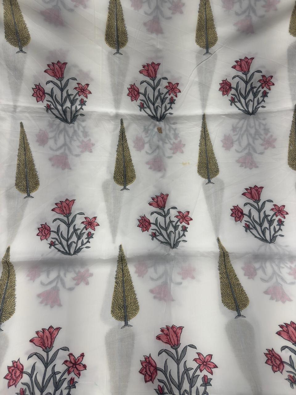 Floral Print Cotton Fabric