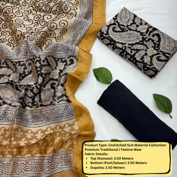 Elegant Unstitched Suit Set