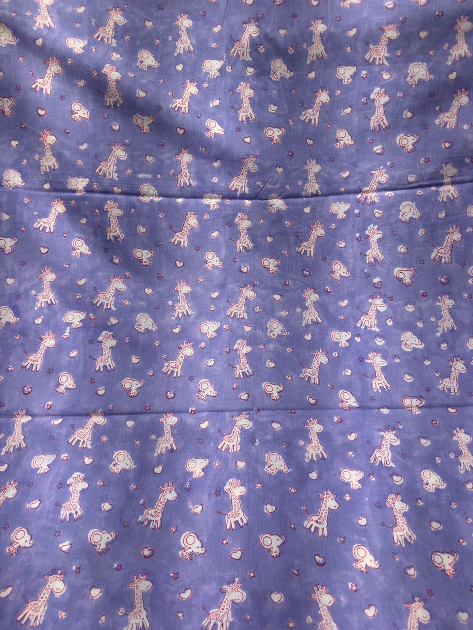 Giraffe Print Cotton Fabric