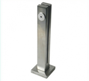 Torre Vertical Requinte Base Quadrada Para Vidro 10 mm 