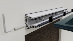 KIT MARQUISE WR GLASS 1000MM Cod.: 03.40.080  Detalhes