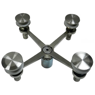Spider Top 4 Pontas Inox Sugestão furo 38 mm 
