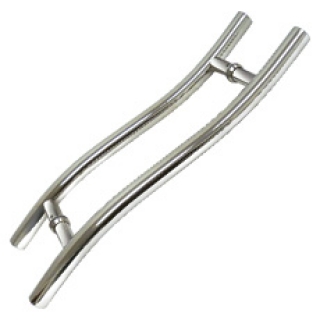 Puxador FL 187 Inox Polido Ø 25 x 300 x 450 mm 