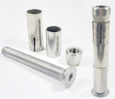 CHUMBADOR INOX PARA PERFIL INFINITY