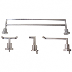 KIT BANHO EM INOX
