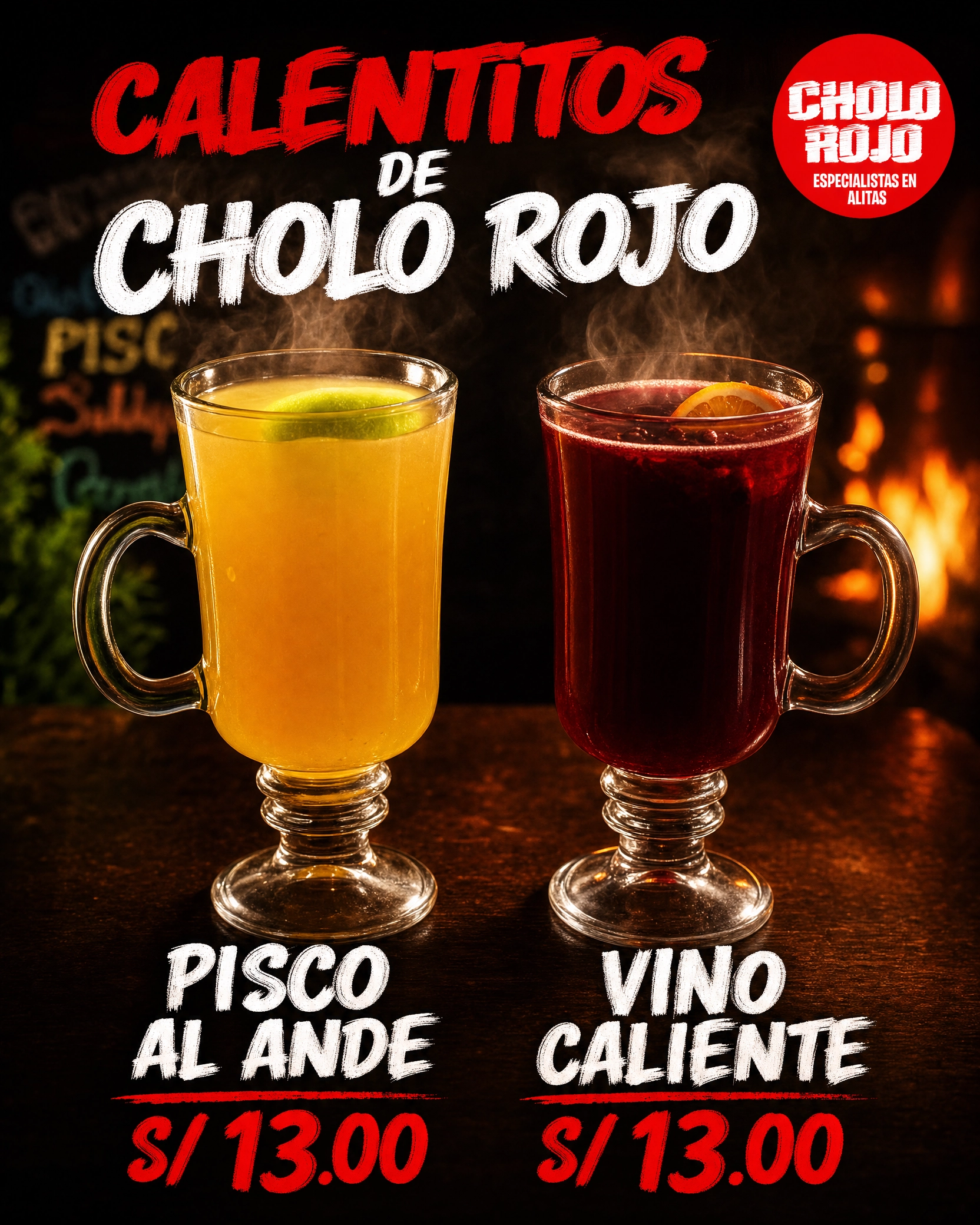 Calentitos de Cholo Rojo